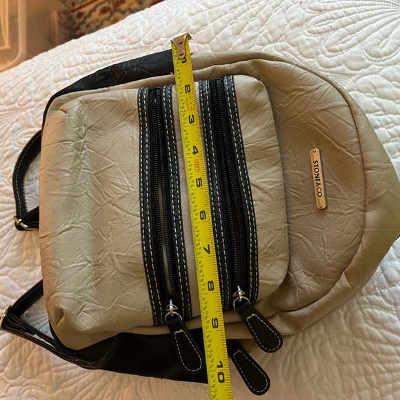 Stone & Co Leather Backpack Purse - Picture 8 of 12